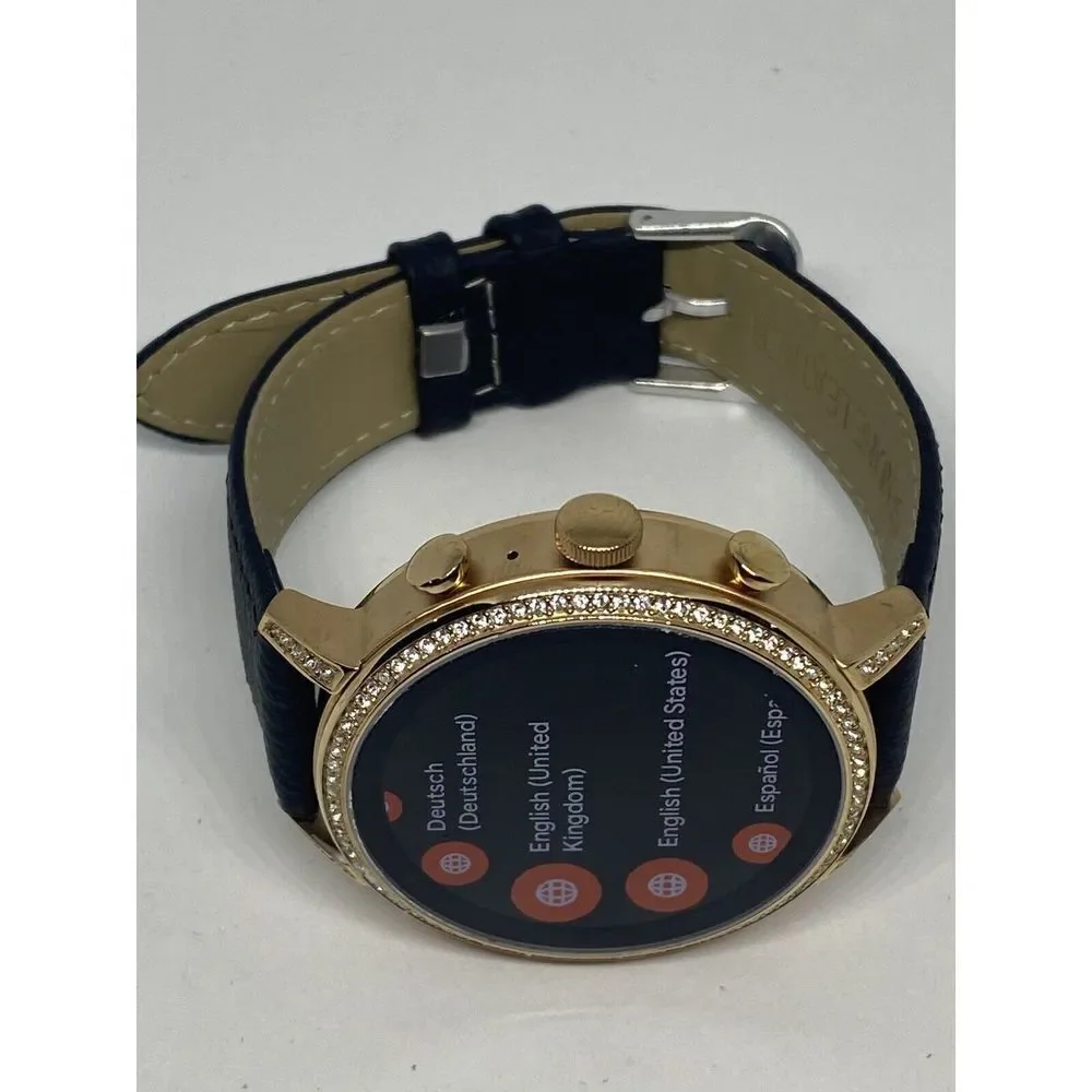 Fossil Gen 4 Authentic Digital Dial Smart Watch Custom Band FTW6015 AB409